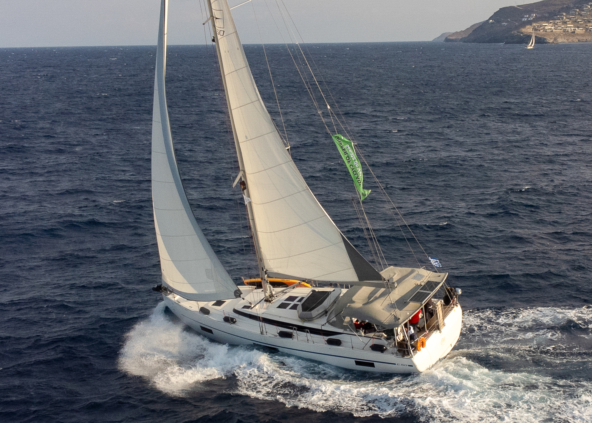 Sailing yacht